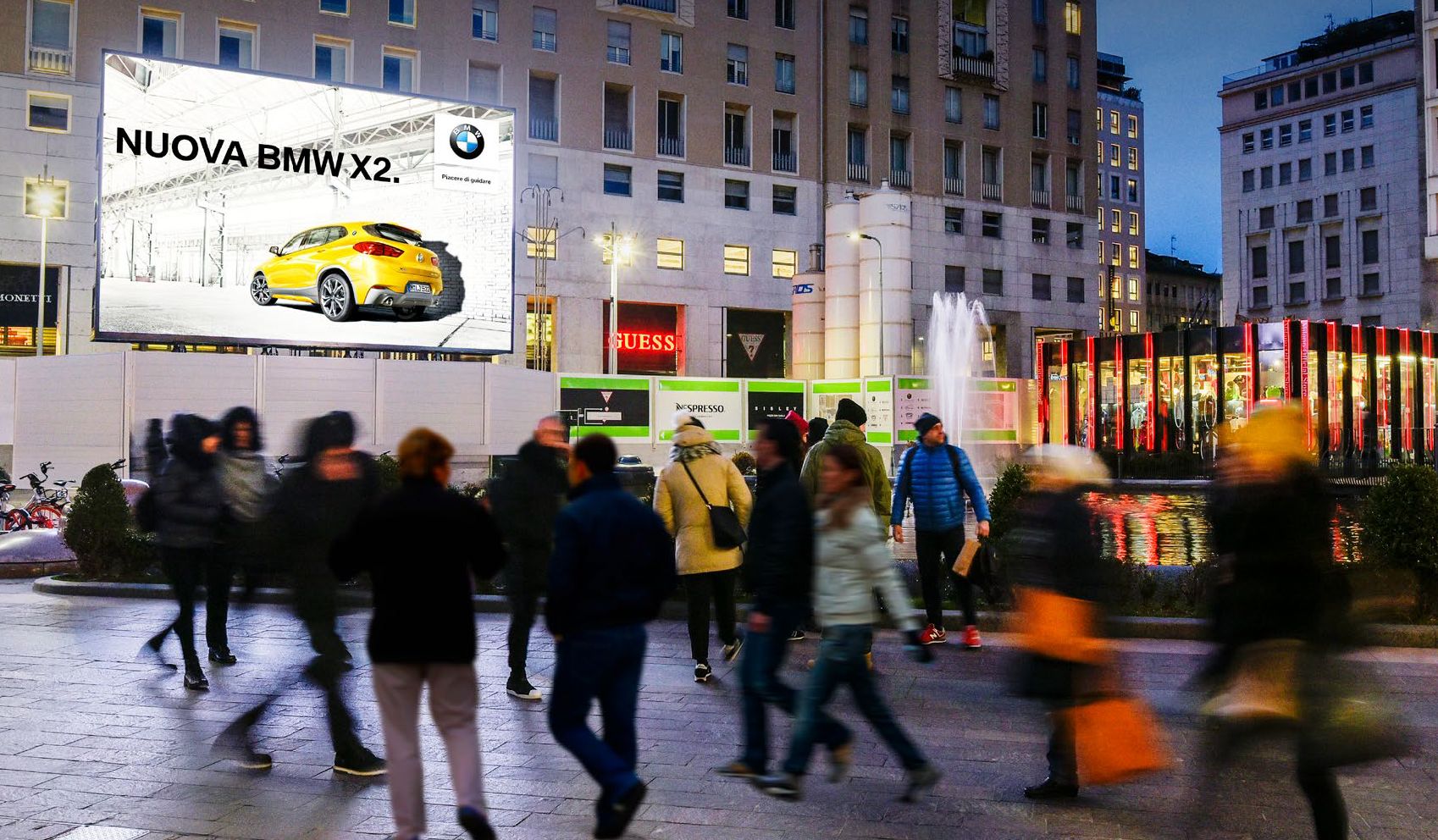 Outdoor digital advertising campaign powered by TPS Engage platform