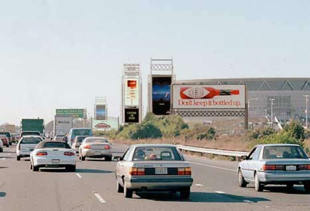 DOOH on a motorway