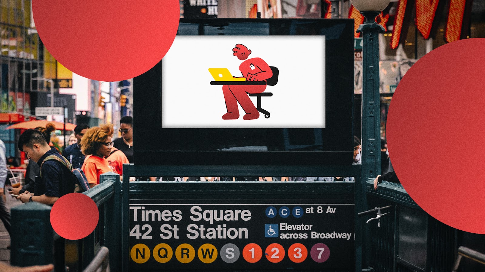 Billboard in Time square