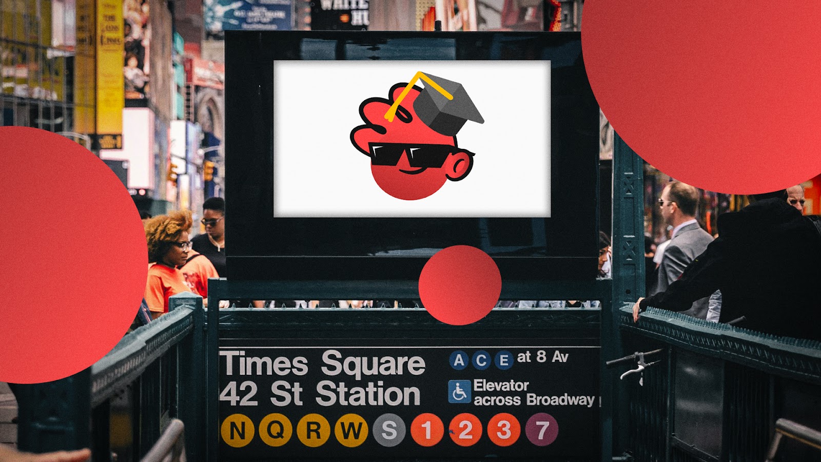 Billboard in Time Square