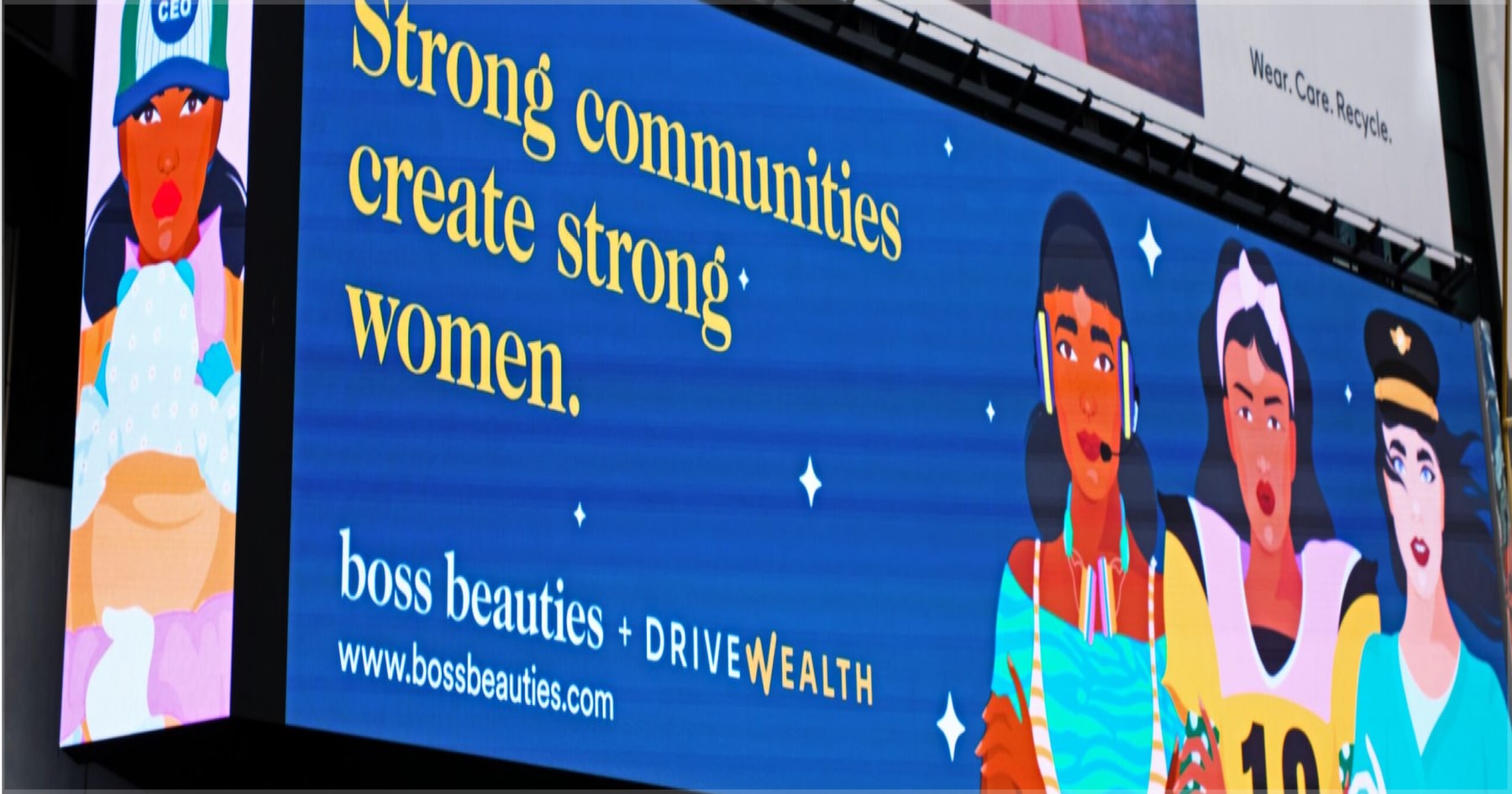 Digital out-of-home advertising screens in public and urban locations