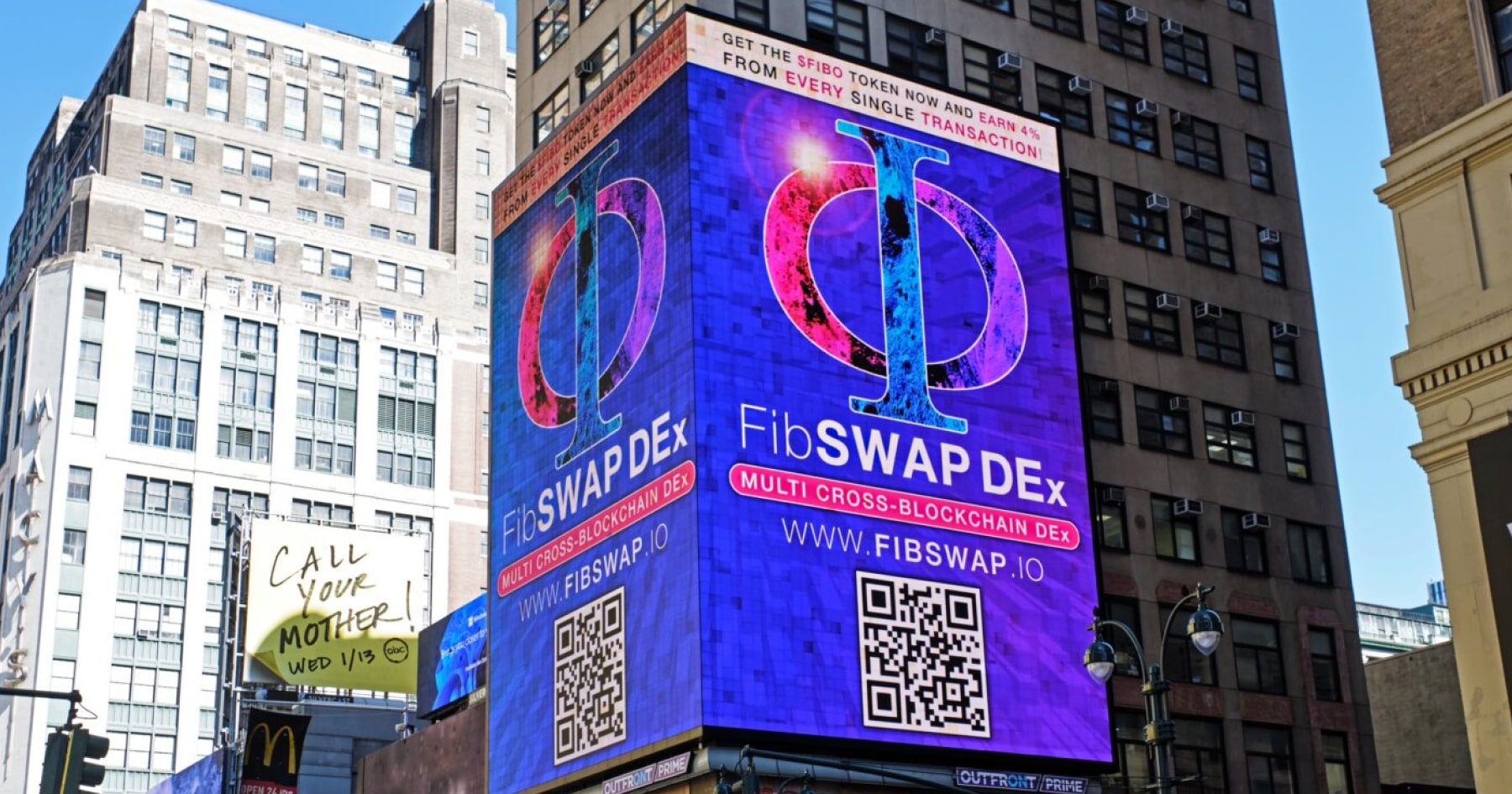Digital out-of-home advertising screens in public and urban locations