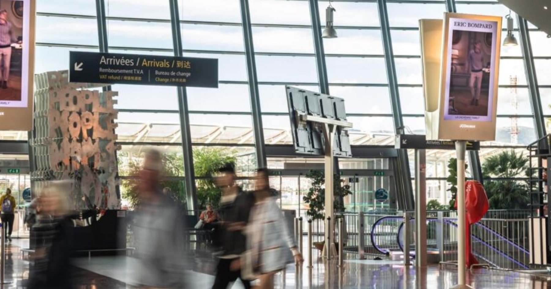 Digital out-of-home advertising screens in public and urban locations