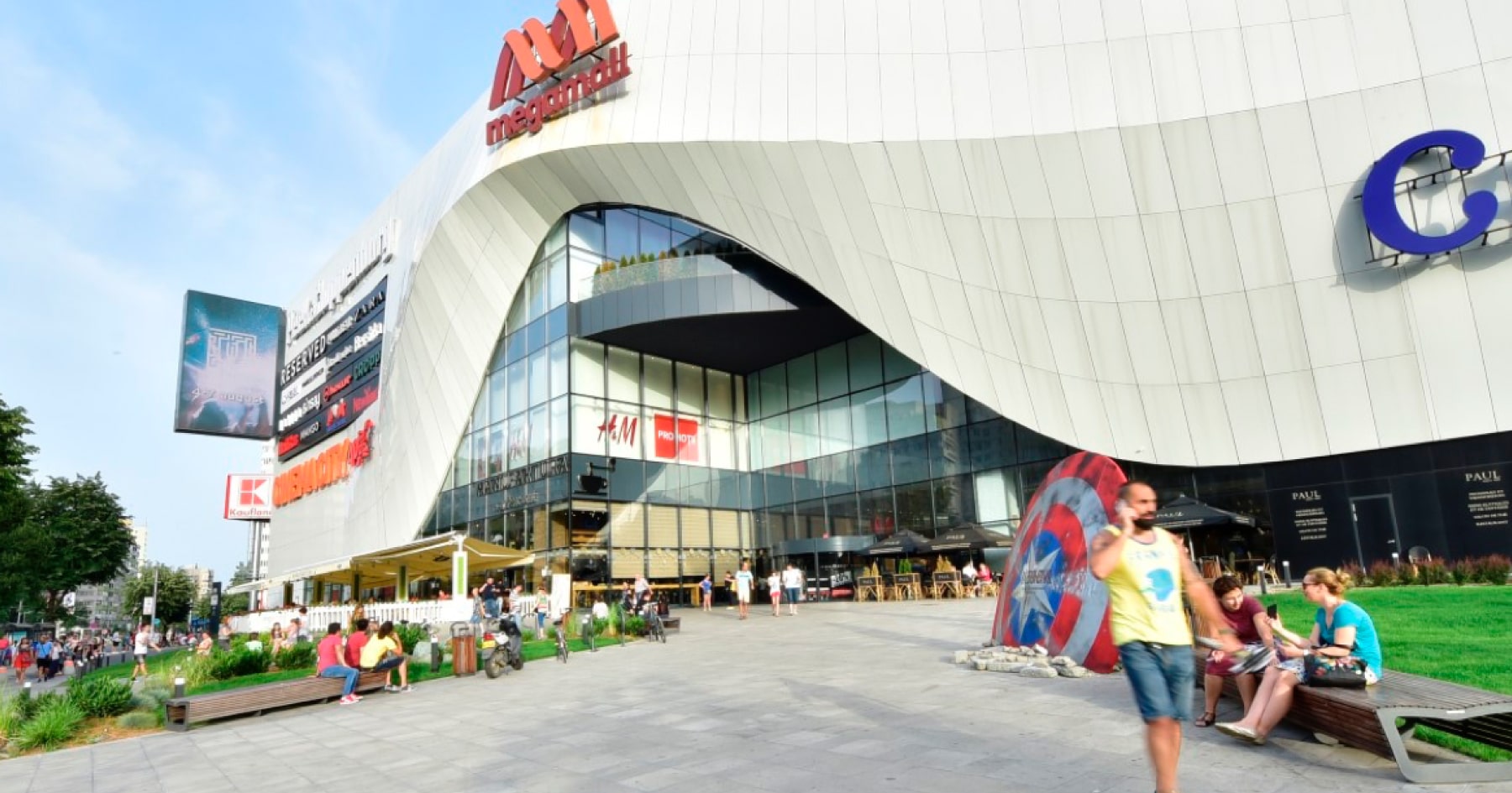 Digital out-of-home advertising screens in public and urban locations