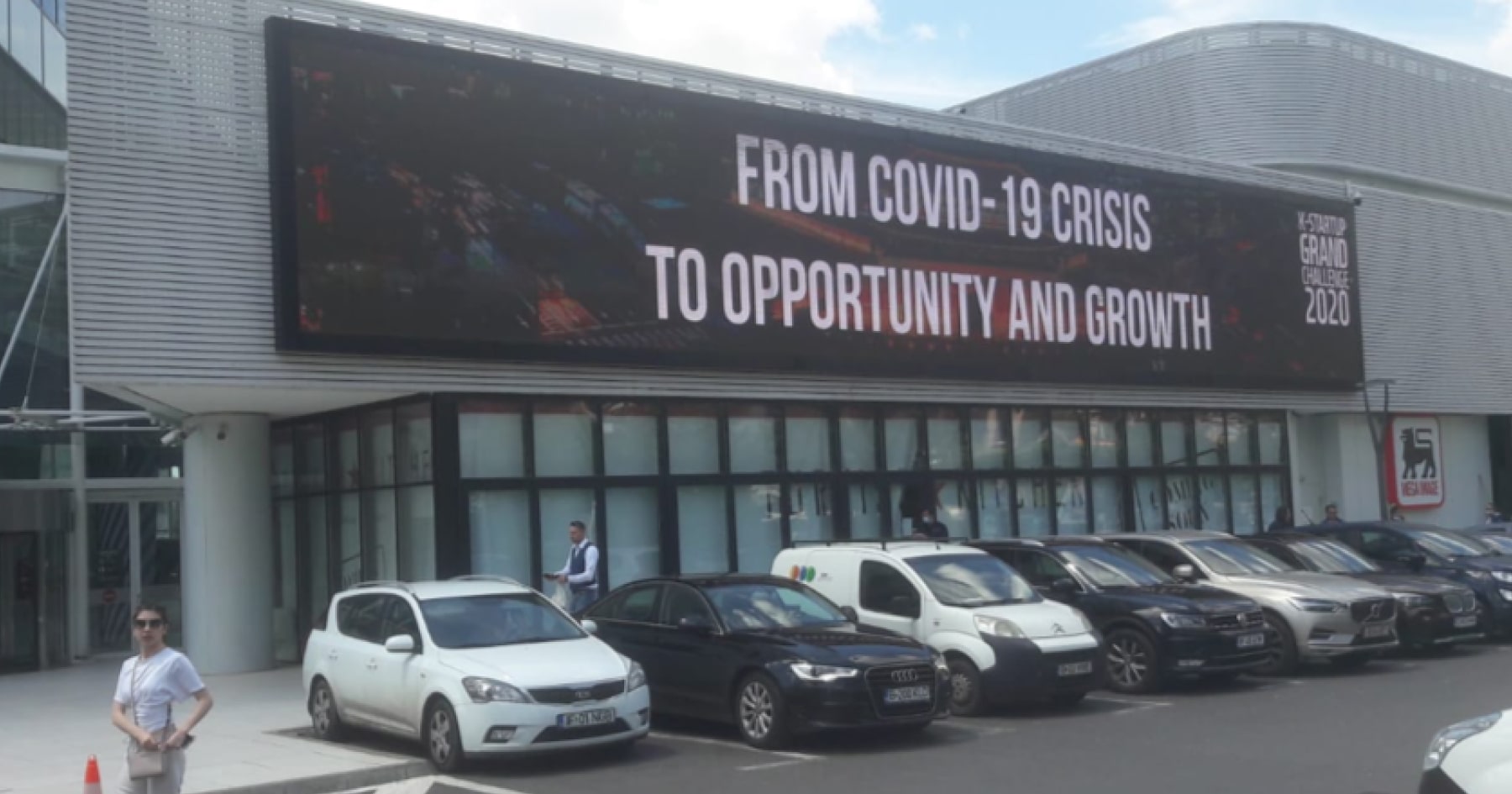 Digital out-of-home advertising screens in public and urban locations