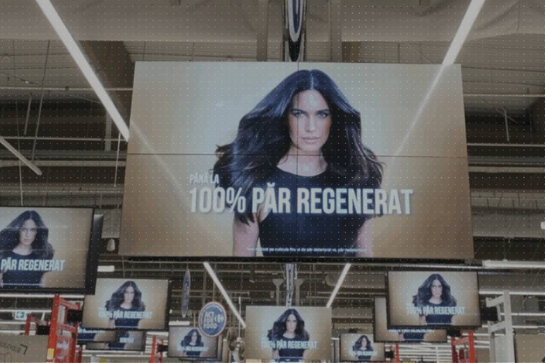 Pantene DOOH advertising campaign results