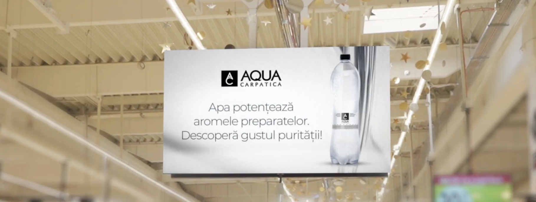 Aqua Carpatica Contextual DOOH