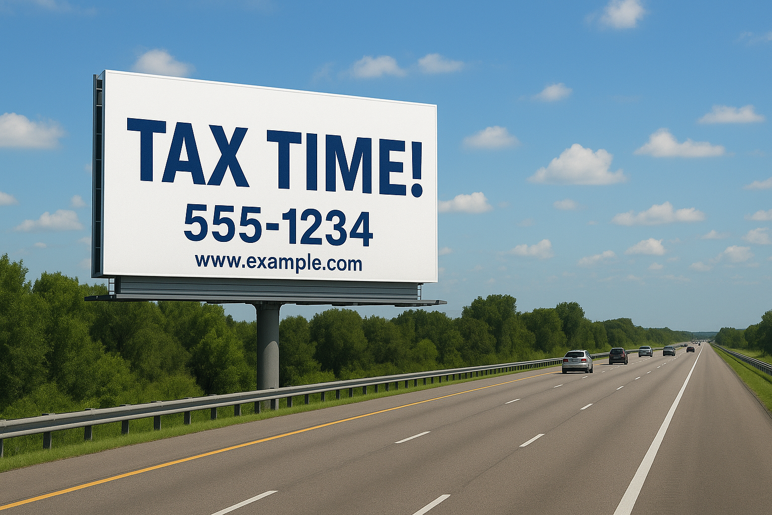 DOOH presenting tax time
