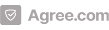 Agora company logo displayed in monochrome format