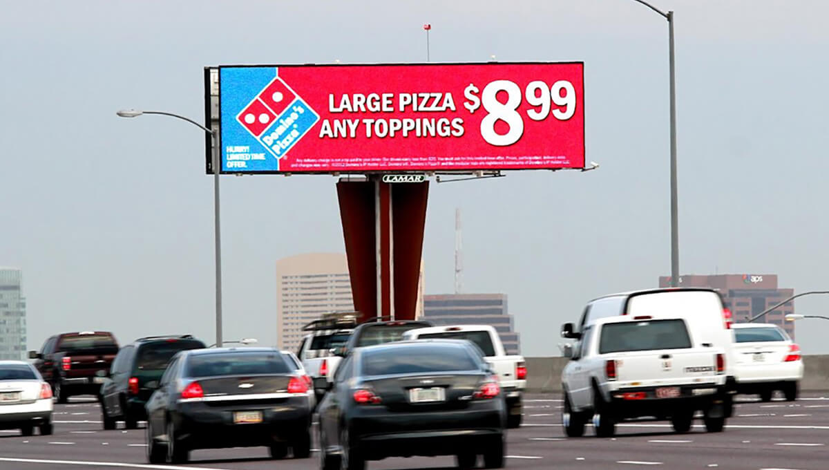 Large-format digital billboard advertising in Arizona