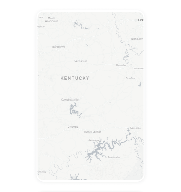 cards-Kentucky Digital out-of-home advertising inventory card for Kentucky