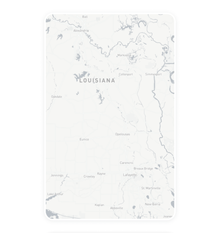 cards-Louisiana Digital out-of-home advertising inventory card for Louisiana