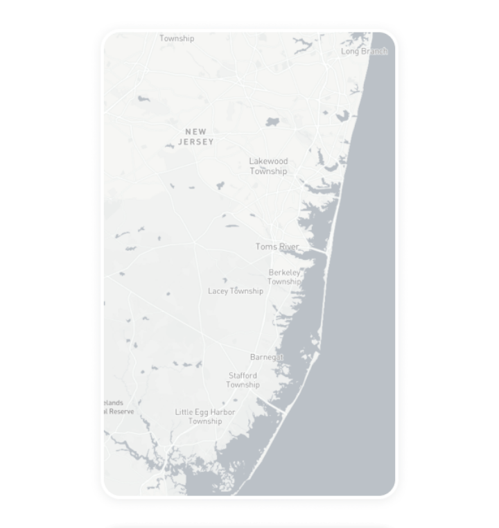 Digital out-of-home advertising inventory card for New Jersey