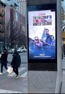 Small format billboard in Chicago neighborhood