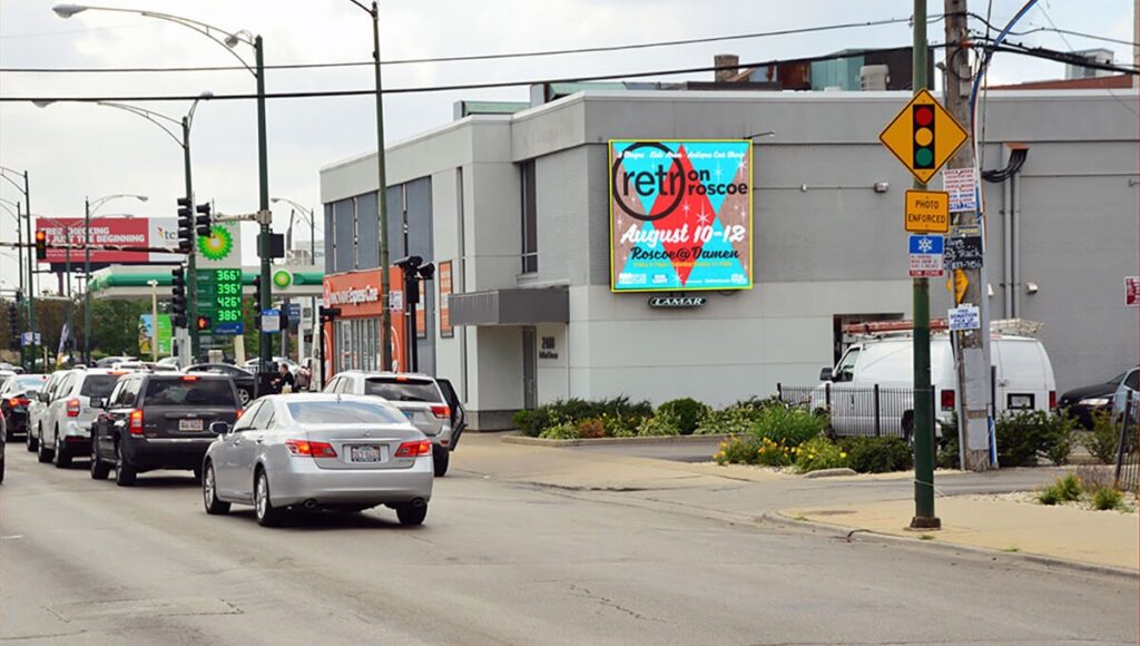 Billboard advertising in Chicago