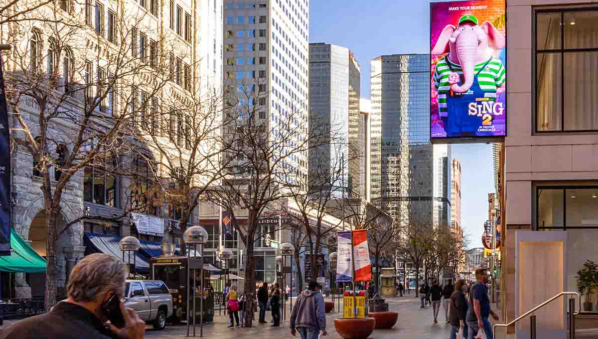 Outdoor digital billboard advertising in Colorado