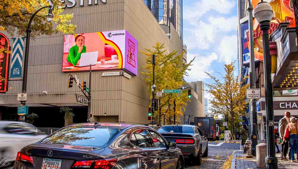 Outdoor digital billboard advertising in Georgia