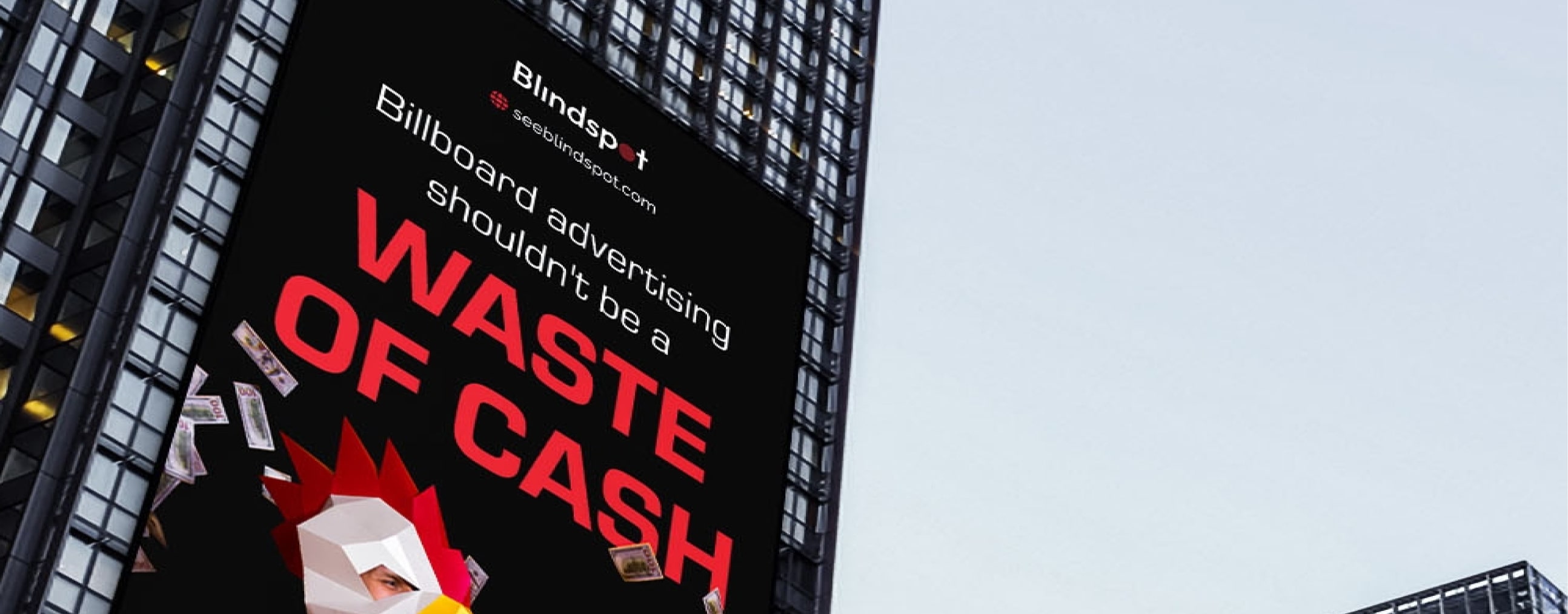 Digital out-of-home advertising screens in public and urban locations