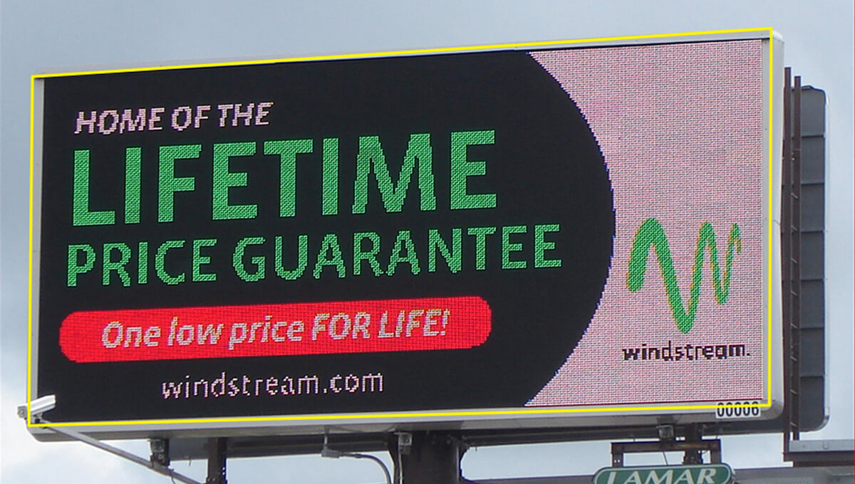 Outdoor digital billboard advertising in Nebraska