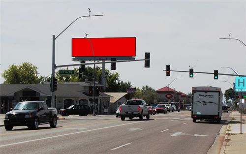 Digital billboard advertising displayed in Nevada