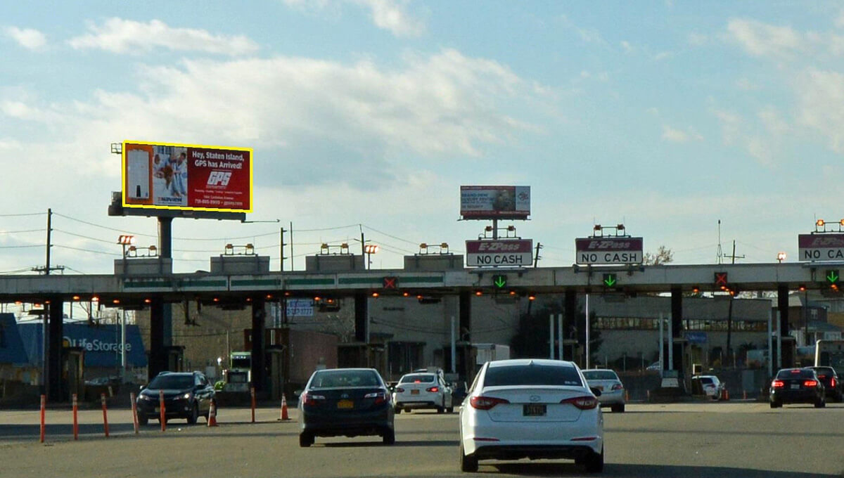 Digital billboard advertising displayed in New Jersey