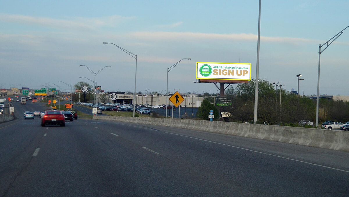 Outdoor digital billboard advertising in Oklahoma