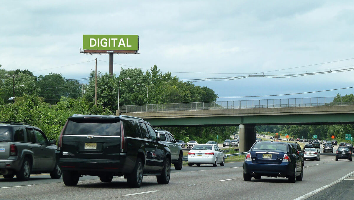 Outdoor digital billboard advertising in Pennsylvania