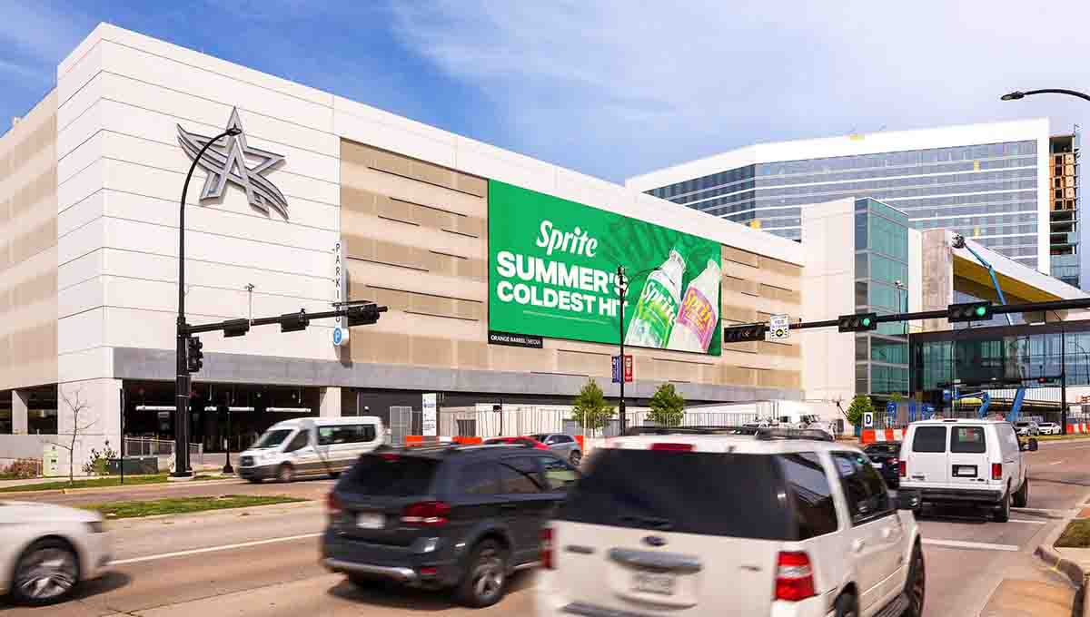 texas Digital billboard advertising displayed in Texas