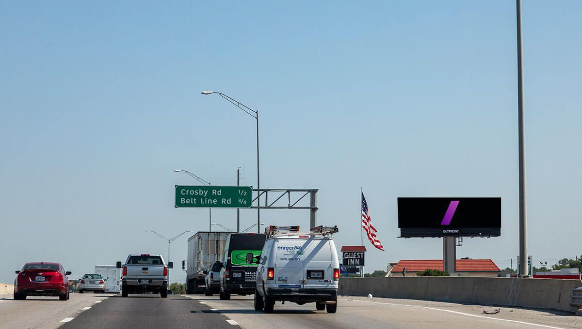 texas Outdoor digital billboard advertising in Texas